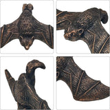 Resin Bat Garden Statues Bat Planter Hanger Flower Pot Hugger Pot Plant Decoration Plant Decorative Figurines for Fairy Garden Fence Yard Patio Outdoor Indoor Ornaments, for Family or Friends Gift