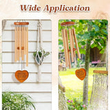 Bestie Gifts for Women, Best Friend Wind Chimes, Friendship Bestie Happy Birthday Gift for Women, Graduation Thanksgiving for Friends Female BFF, Large 36 inch