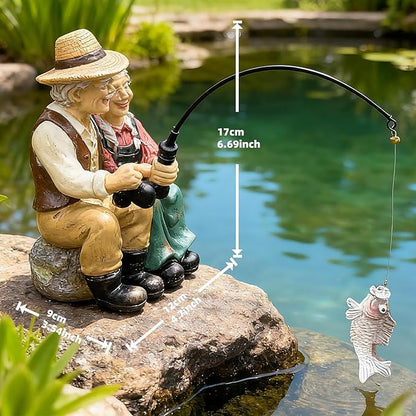 Teaeeno Couple Decor Outdoor, Timeless Moments for A Lifelong Partnership, Gift for Valentine, Wedding Anniversary