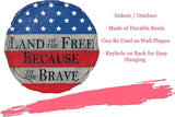 Spoontiques Land of The Free Stepping Stone, one size