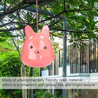 plplaaoo Garden Statues Outdoor Decorations Cute Red Animal Shape Durable Resin Art Sculpture for Yard Lawn Ornaments Home Pendant 11.4 Inch 1737g