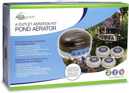 Aquascape 75001 Pond Air 4 (Quadruple Outlet Aeration Kit)