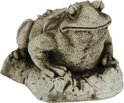 Toad Garden Statues Cement Frog Sculptures Cast Stone Frogs Figurines