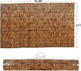 DearHouse Natural Reed Fencing, Eco-Friendly Reed Fence, 4 feet High x 13.3 feet Long, Reed Screen for Garden, Privacy Fence