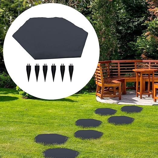 Garden Stepping Stones | Paving Stones Decoration,Decorative Pathway Pavers - for Playground Outdoor Garden Backyard Patio Porch Landscape Pathway Walkway