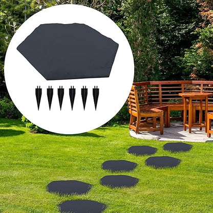Garden Stepping Stones | Paving Stones Decoration,Decorative Pathway Pavers - for Playground Outdoor Garden Backyard Patio Porch Landscape Pathway Walkway