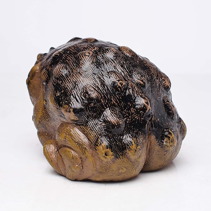 MOLMH Weird Ugly Funny Monster Frog Obese Toad Garden Accessories Quirky Outdoor Accents Decorative Statue Novelty Home Office Sculpture Unique Gift