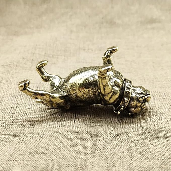 Garden Ornaments Decor Statue Outdoor,Art Statue Ornament Home Decoration, Sculpture Decor Garden Sculptures & s Pure Copper French Bulldog Desk Ornament Decoration Crafts Accessories Metal