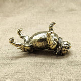 Garden Ornaments Decor Statue Outdoor,Art Statue Ornament Home Decoration, Sculpture Decor Garden Sculptures & s Pure Copper French Bulldog Desk Ornament Decoration Crafts Accessories Metal
