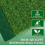 Grooy 60"x120"(50 SQFT) Artificial Hedge Grass Wall Roll Panels, Green Wall Panels, Plant Wall, Greenery Wall Backdrop, UV Protected Privacy Fence Screen for Outdoor Indoor Wedding Décor