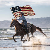 We The People 1776 Flag 3x5 FT Outdoor Vintage American Betsy Ross 13 Star Constitution Flags Indoor Garden Decoration USA Flags