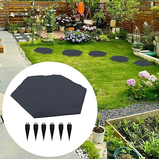 Garden Stepping Stones | Paving Stones Decoration,Decorative Pathway Pavers - for Playground Outdoor Garden Backyard Patio Porch Landscape Pathway Walkway