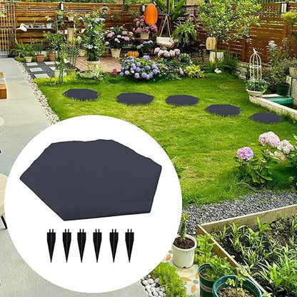 Garden Stepping Stones | Paving Stones Decoration,Decorative Pathway Pavers - for Playground Outdoor Garden Backyard Patio Porch Landscape Pathway Walkway