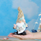 Leekung Garden Gnomes Statues - Outdoor Funny Garden Decor - Ocean Gnomes for Indoor/Outdoor, Beach, Patio, Lawn, Yard, Porch, Bookshelf Gifts