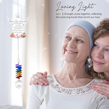 1 Layered Ornament Suncatcher - Still Loved Still Missed - Angel - Funeral Gift for Women, Men - Memorial Gifts for Loss of Loved One - Remembrance Keepsake - Mother's Day