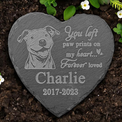 Pit Bull Memorial Stone, Pit Bull Grave Marker, Pit Bull Garden Stone, Pit Bull Headstone, Pit Bull Memorial Statue, Pit Bull Grave Stone