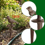 Hose Guide Stake Heavy Duty Plant Garden Statue Sculpture Lawn Decoration Gifts Iron