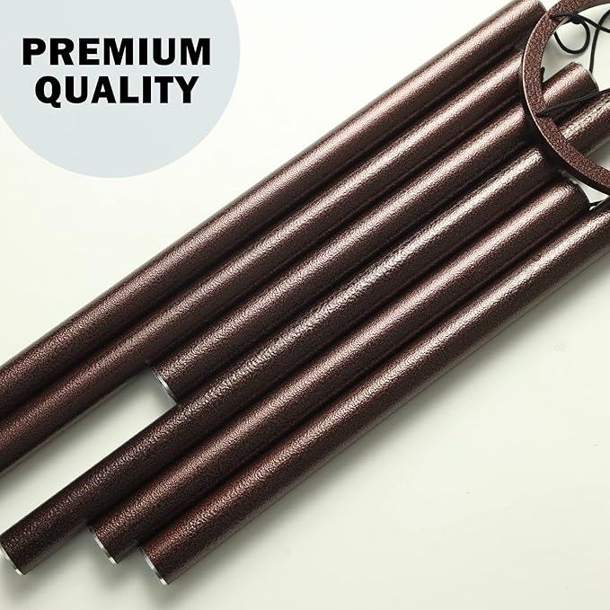 Vanquer Wind Chimes for Outside Deep Tone - 38'' Wind Chimes Outdoor Clearance, Deep Tone, Windchimes Outdoors, Memorial,Wind Spinner, Sympathy Gift, Patio, Home Décor (Bronze)