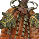 Morning View Pumpkin Garden Stakes Metal Yard Sign Fall Decor Outdoor Autumn Yard Stake Art Pumpkin Lawn Ornaments for Patio Porch Thanksgiving Halloween Harvest 20 Inches Tall Set of 2