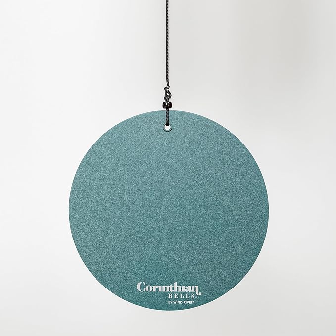 Corinthian Bells by Wind River - 60 inch Patina Green Wind Chime for Patio, Backyard, Garden, and Outdoor Decor (Aluminum Chime) Made in The USA