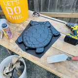 AUTUMN Turtle Stepping Stone Mold - Concrete Cement Mold for DIY Walkway Stepping Stones - Turtle Statue for Garden Decor