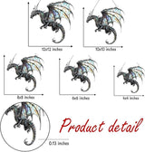 Dragon Bookish Acrylic Suncatcher, Book Suncatchers for Window Hangings, Bookish Gifts for Readers Book Lovers Bookworm, Gift for Mother's Day, Women, Mom, Wife, Grandma