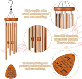Mom Wind Chime for Outside: Thoughtful Birthday Mother's Day Christmas Thank You Gifts for Mom, Outdoor Metal Wind Chime, Home Garden Patio Yard Decor