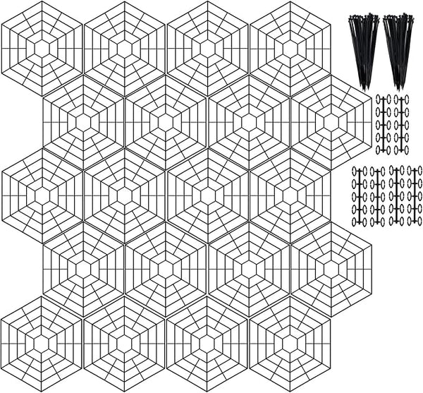 Pond Netting Floating Guard Protect Fish Koi，Net for Pond Fish Guard Floating，Plastic Pond Fish Net Mesh Cover for Fish Protection (20)