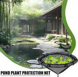 Floating Pond Corral Plant Rings - 90g 45 Cms, and Round Floating Plant Ring Fine Mesh Nets, Planters for Garden Pond Decoration Home | Outdoor Decors Maintaining Water Features Utilizations