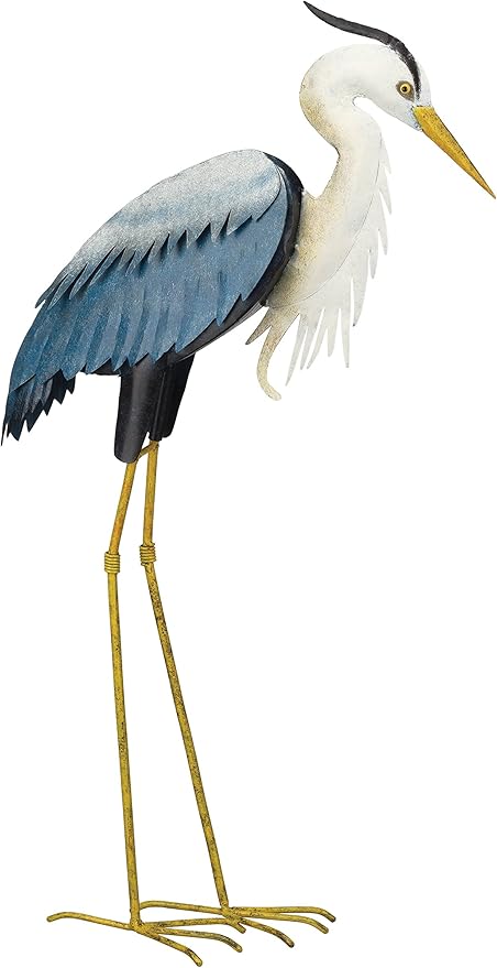 Regal Art & Gift Standing Art Small Heron, Blue, 27"