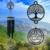 40th Wedding Anniversary Wind Chime Gifts for Parents Couple Husband Wife Friends Keepsake Decoration for Home or Garden