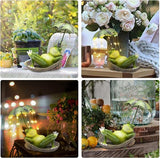 6.7" Solar Frog Garden Statue with Light Up Umbrella - IP65 Waterproof Resin Sculpture, Outdoor Figurine for Patio Yard Pond, Unique Gardening Gifts for Women/Mom