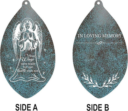 ASTARIN Personalized Name 35" Memorial Wind Chimes for Outside, Metal Sympathy Gifts for Loss of Mother Father Loved One, Bereavement Wind Chime in Memory Gift, Decor Garden Patio,Produced in USA