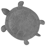 Tofficu Cast Iron Turtle Stepping Stone for Garden and Outdoor Walkway, Metal Decorative Lawn Pathway Ornament, Backyard Turtle Statue for Patio Landscaping