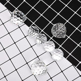 MerryNine 4 Pack Clear TOP K9 Crystal Prism Ball Pendant kit Sun Shine Catcher Rainbow Pendants Maker, Hanging Crystals Prisms with Beautiful Chain (30mm/40mm Mix)