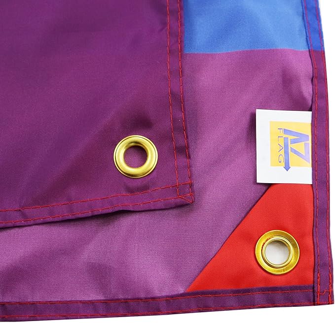 AZ FLAG Rainbow Flag 150 x 90 cm with 4 Eyelets for Balcony or Wall
