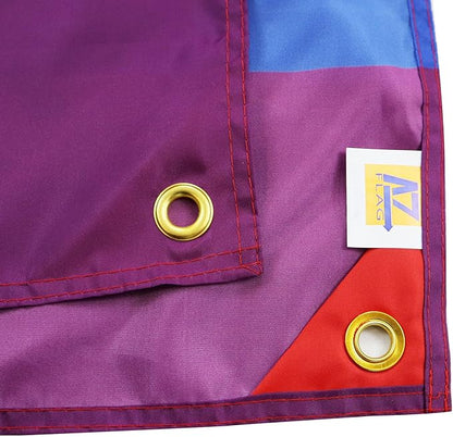 AZ FLAG Rainbow Flag 150 x 90 cm with 4 Eyelets for Balcony or Wall