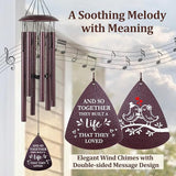 Wedding Gifts for Couples 2026, 33.5 Inch Wind Chimes Wedding Shower Gift, Bridal Shower Gift, Newly Wed Gifts for the Couple Mr and Mrs, Gifts for Newlyweds Couple First Home Together