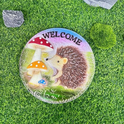 GZHERVICES Stepping Stone Ornaments for Courtyard Decor, Garden Landscape Stepping Stones and Lawn Walkway Pads, Decorative Garden Stones and Patio Path Pavers(Multi-Colored-G)
