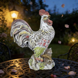 Baoblaze Garden Statue Animal Sculpture, Resin Figurine, Yard Art Decor for Backyard, Courtyard, Outside, Lawn, Home