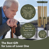 ASTARIN Memorial Wind Chimes Personalized, Bereavement Gift Ideas for Sympathy Loss of Lover Mother Father, 36 inch Deep Tone Wind Chimes Patio Decoration, in Memory of Loved One Gift(Produced in USA)