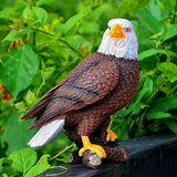 Cute Statues Garden and Yard Statue Bald Eagle Hanging Bird Backyard Decor