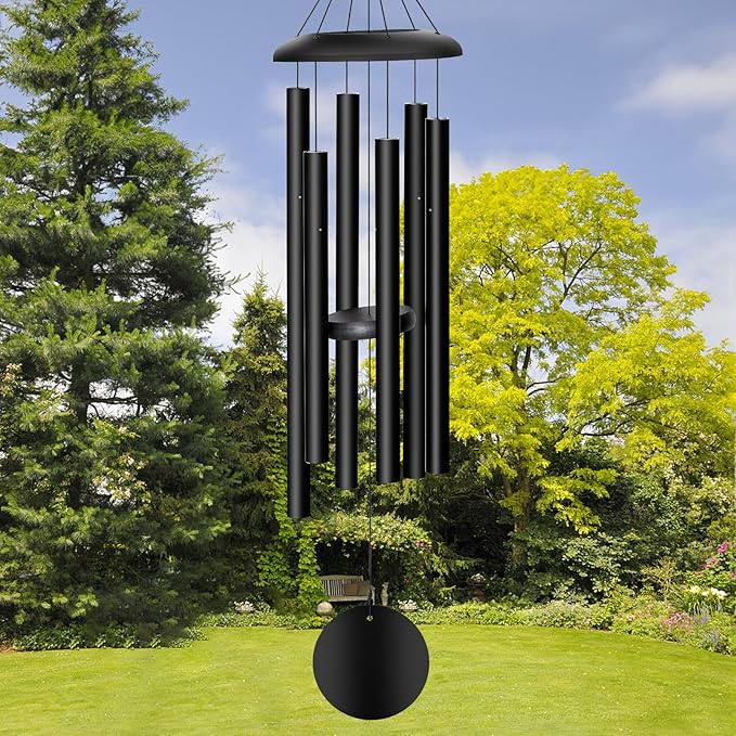 FDOCOI Wind Chimes Outdoor, 38'' Large Memorial Wind Chimes for Outside Deep Tone, Wind Chime Gifts for Garden Hanging Decor, Sympathy Gift