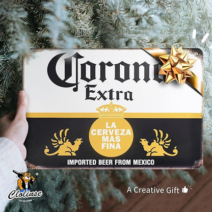 Corona Modelo Beer Signs | Man Cave Decor | Bar Vintage Metal Tin Signs | Garage Retro Funny Cool Things | Wall Poster Stuff For Pub Home House Coffee Shop Room indoor outdoor 8x12 Inch…