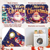 7 x 16 ft Christmas Garage Door Decorations Merry Christmas decorations Xmas Garage Door Cover, Happy New Year Hanging Banner for Home,Outdoor,Indoor,Party