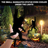 Funny Sasquatch Garden Stake Gifts - Cool Metal Sasquatch Lover Present for Birthday Valentines Fathers Day Christmas for Men Women, Novelty Yard Statue Outdoor Prank & Conversation Starter, 1 Pack