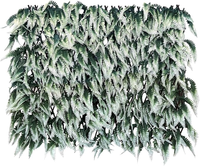 Expandable Fence Privacy Screen for Balcony Patio Outdoor,Decorative Faux Ivy Fencing Panel,Artificial Hedges (Single Sided Leaves)…1