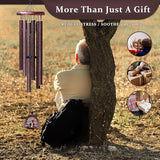 60th Anniversary Wedding Gifts, Best 60th Anniversary 32" Wind Chimes for Parents Grandparents, 60 Years of Marriage Gift Ideas for Wife Husband, Diamond Wedding for Couple Windchimes