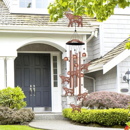 YHmall Elephant Wind Chimes for Outside, 35" Elephant Gifts for Women Men Metal Elephants Decor Windchimes Outdoors Memorial Wind Chime, for Home Garden Outdoor Yard Decor