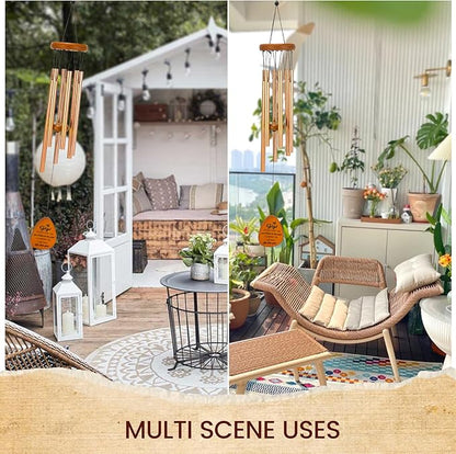 Gigi Wind Chime,Gifts for Gigi, Birthday Gift from Grandchildren, Gift Ideas for Mothers Day, Thanksgiving, Christmas